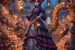 Título: El Ojo Nocturno de Calavera