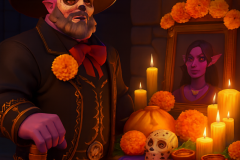 Titulo: Ashura y el recuerdo de su esposa